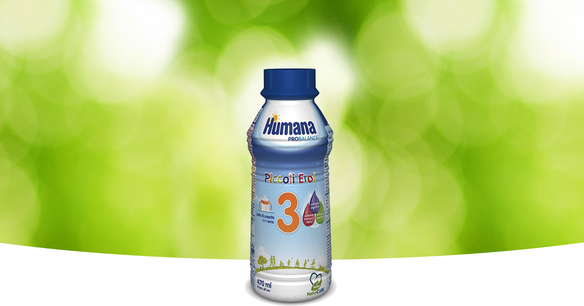 Humana 3 Probalance Liquido: latte di crescita – Humana