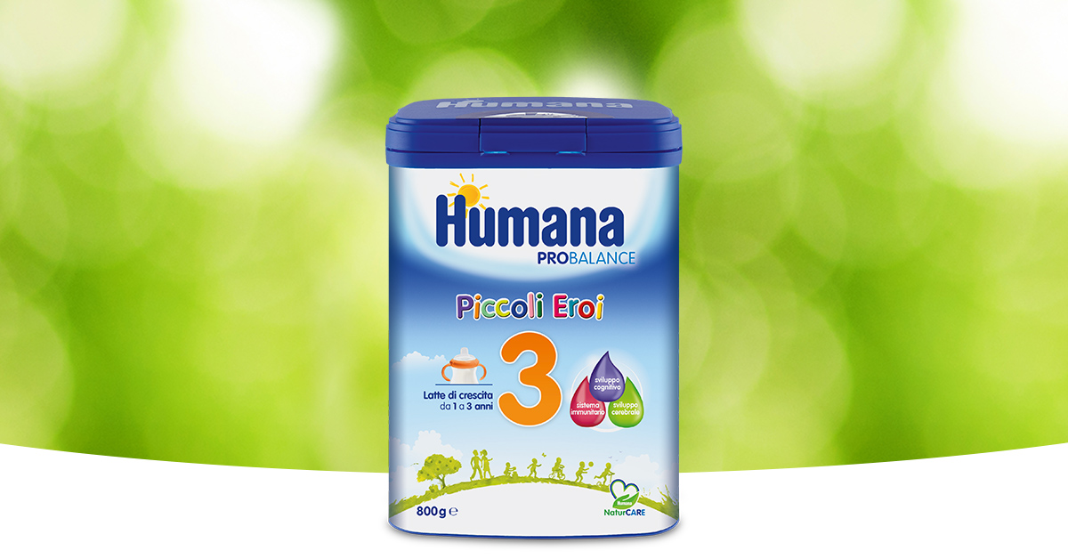 Humana 3 ProBalance polvere: latte di crescita – Humana
